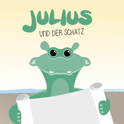 Band 8 Titelbild Julius und der Schatz Titelbild
