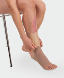 Compression stocking with integrated Juzo Silon-TEX® Compression stocking with integrated Juzo Silon-TEX®