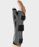 Right arm with Palmar Xtec Rhizo wrist orthosis – wrist orthosis with thumb brace