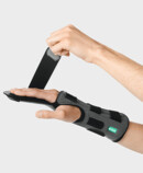 Finger support of the Palmar Xtec Digitus wrist orthosis being secured