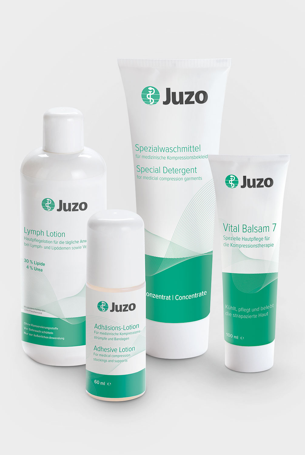 Juzo skincare products and compression garments Juzo skincare products and compression garments