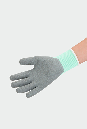 Face interne des gants spéciaux Juzo Face interne des gants spéciaux Juzo