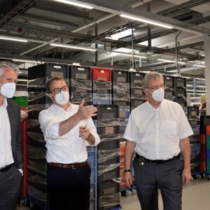 Produktionsstätte von Juzo Hansjörg Durz zu Besuch in der Produktionsstätte von Juzo.