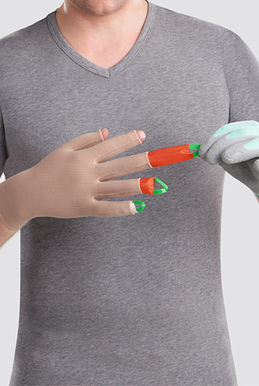 3rd product image Arion Dactyna Man trying out the Arion Dactyna donning aid