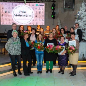 Ehrung der Jubilar*innen zur Weihnachtsfeier Ehrung der Jubilar*innen zur Weihnachtsfeier