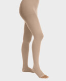 Juzo Basic pantyhose in Almond, with open toe Juzo Basic pantyhose in Almond, with open toe