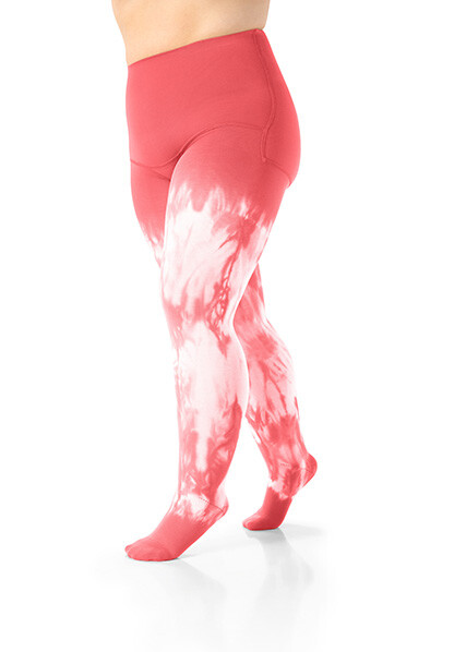 Tights Sweet Coral Batik Weiß